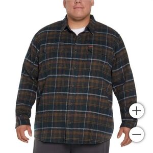 Orvis shirt Big Bear heavyweight Flannel Shirt men’s size 3XL